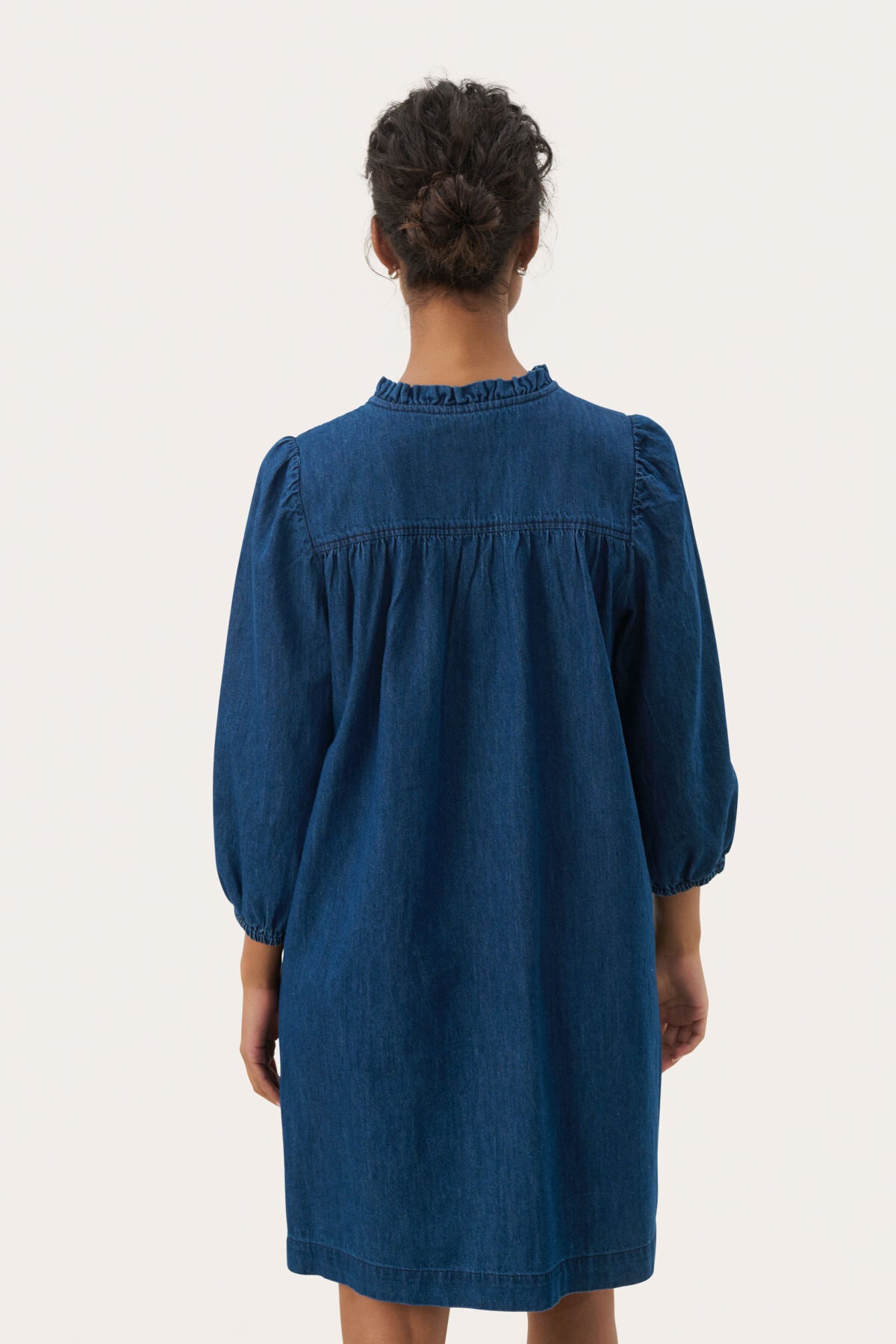 TashaPW DR Medium Blue Denim Embroidery - 30309803