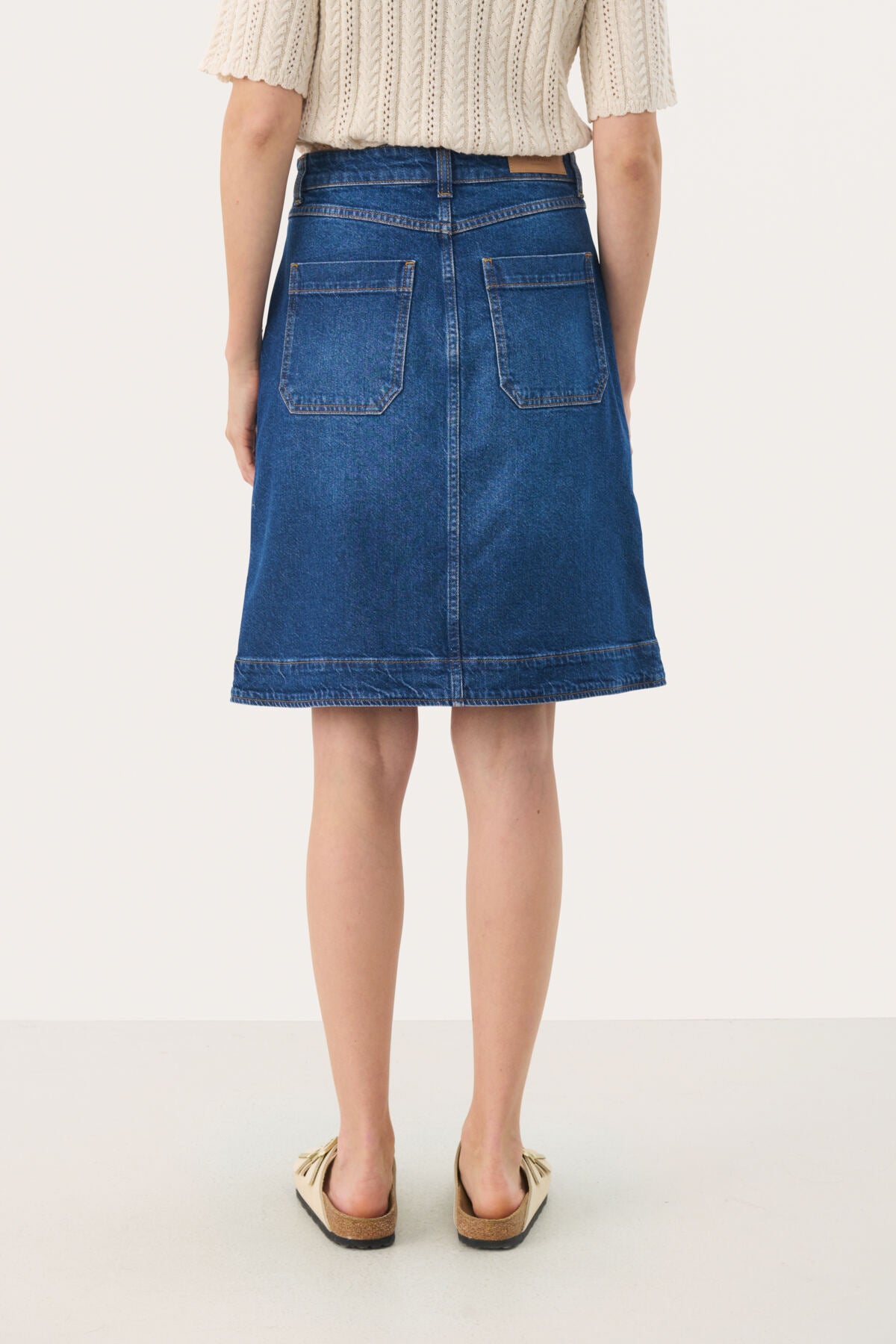 TammiePW SK Medium Dark Blue Denim - 30309808