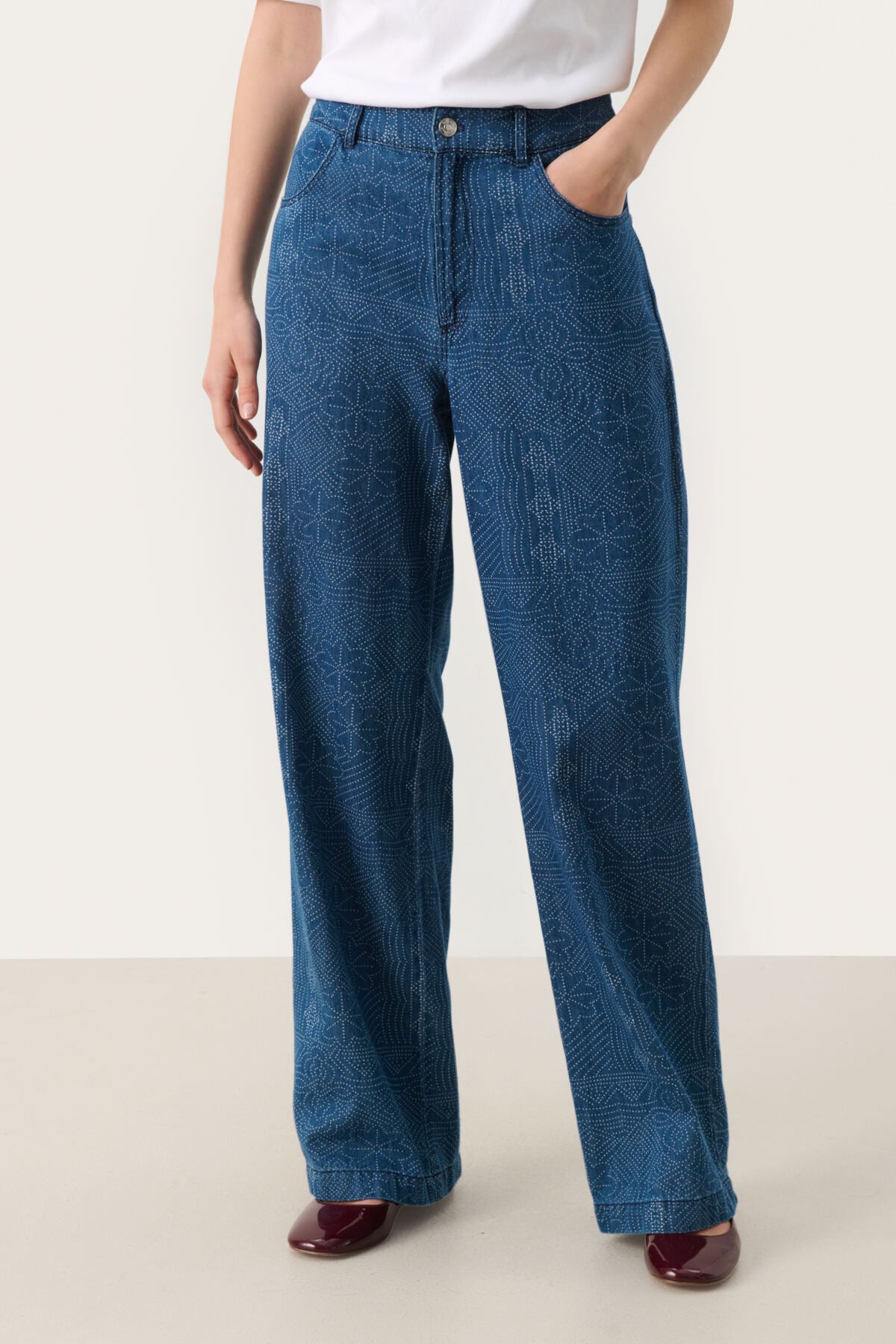 TharaPW PA Denim Dot Print - 30309810