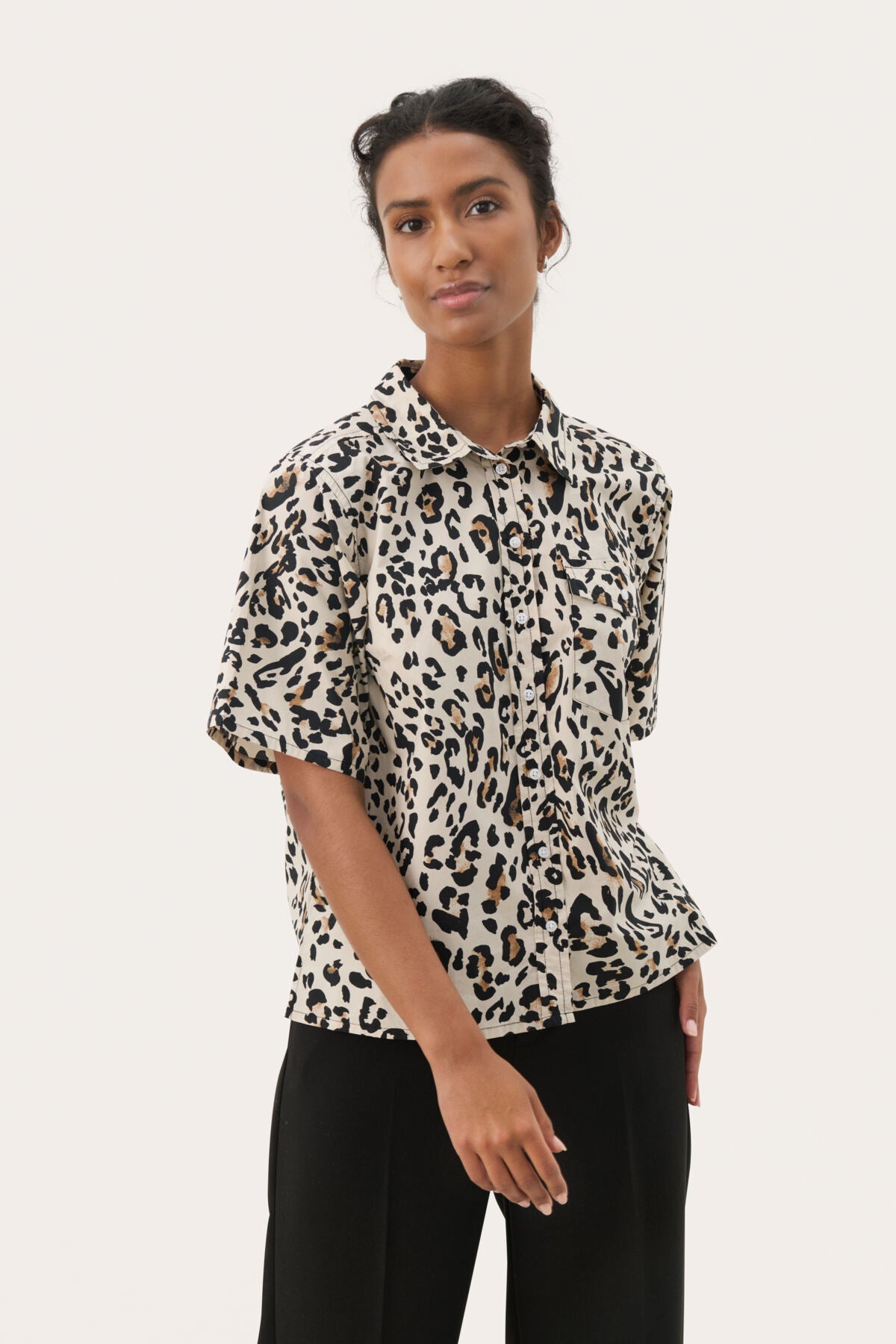 TimianPW SH Nature Leopard Print - 30309817