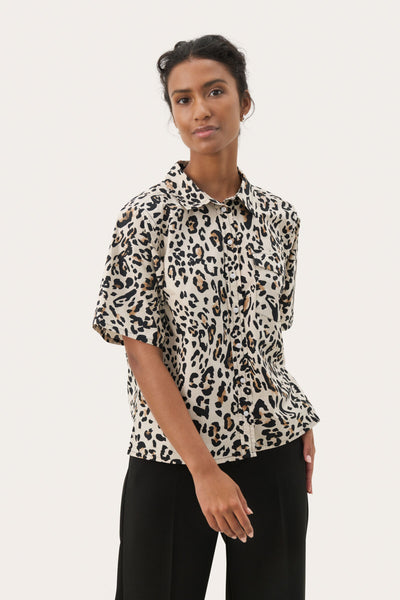 TimianPW SH Nature Leopard Print - 30309817 Thumbnail