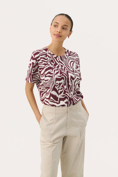 NahidPW TS Tawny Port Animal Print - 30309873 Thumbnail