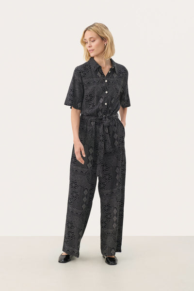TillaPW JU Black dot print - 30309874 Thumbnail