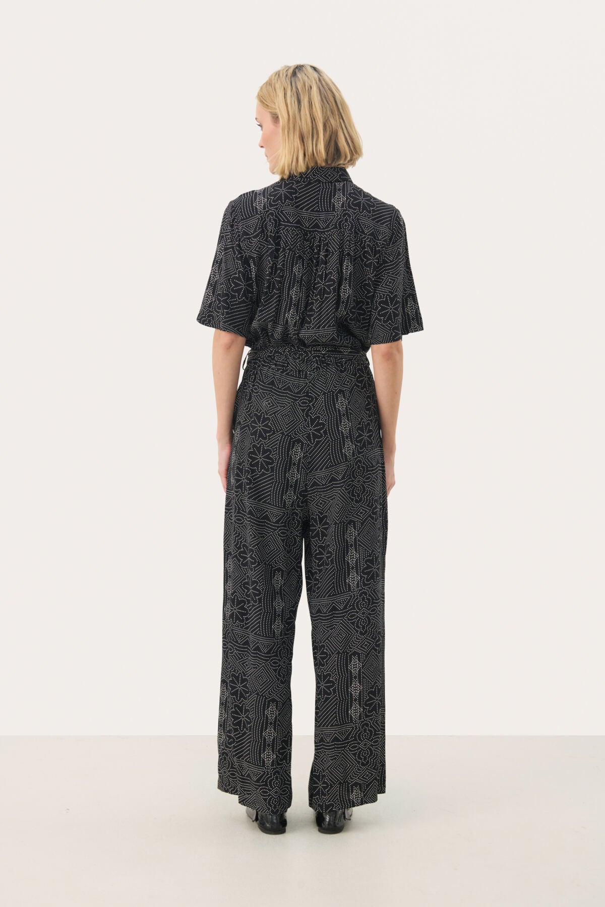 TillaPW JU Black dot print - 30309874