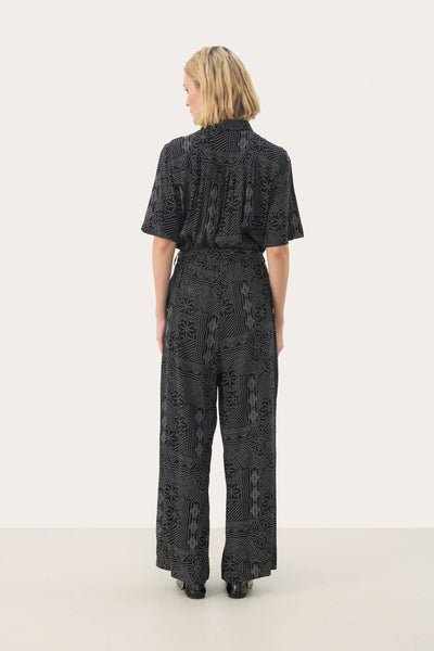 TillaPW JU Black dot print - 30309874 Thumbnail