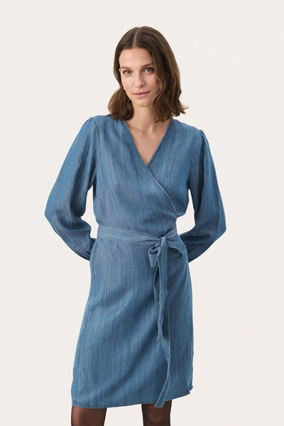 MaissaPW DR Medium Blue Denim - 30309896 Thumbnail