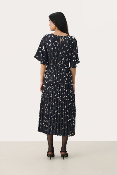 SarafinaPW DR Navy Foil Print - 30309904 Thumbnail