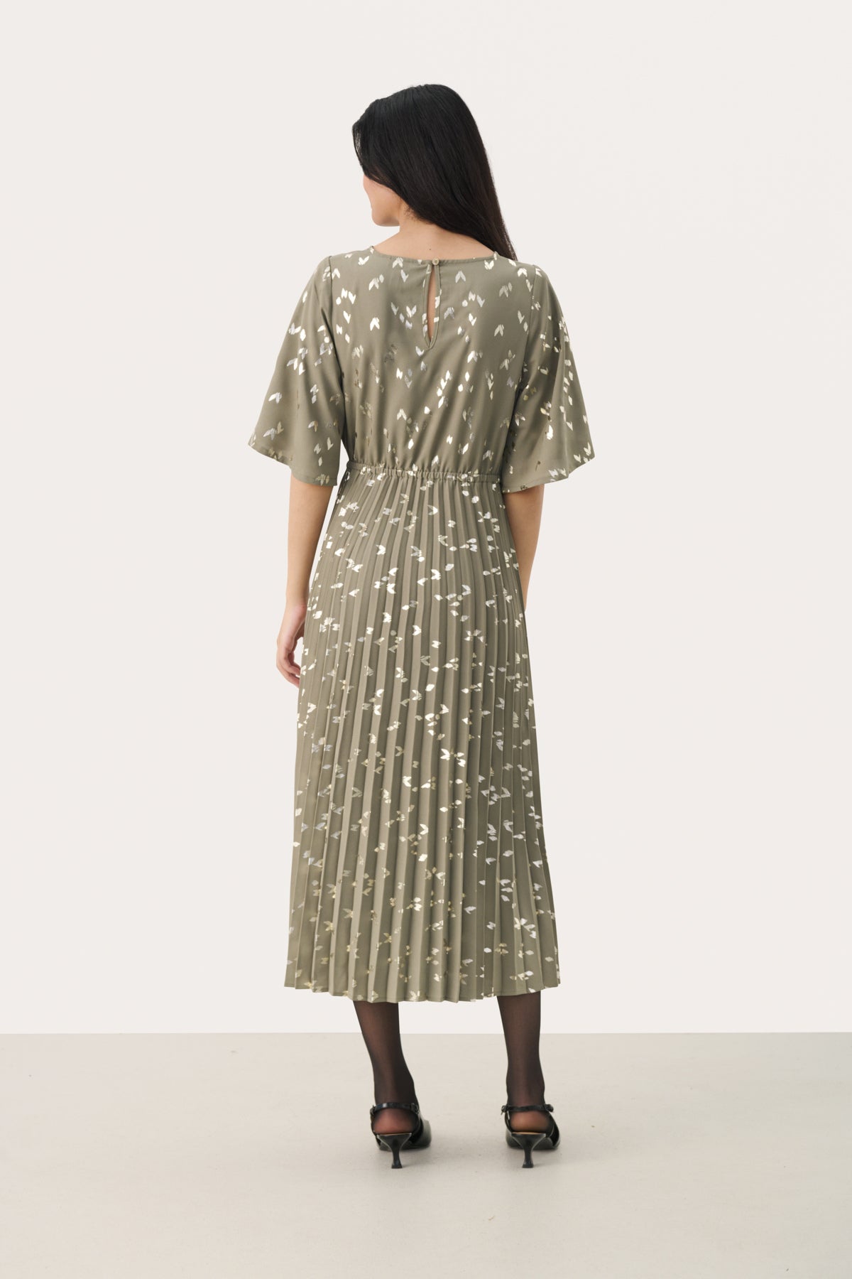 SarafinaPW DR Vetiver Foil Print - 30309904
