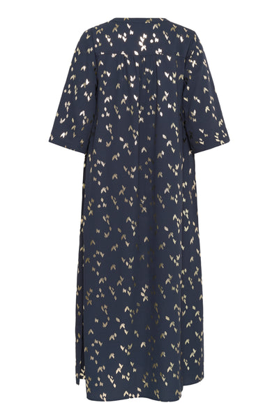 BeritPW DR Navy Foil Print - 30309906 Thumbnail