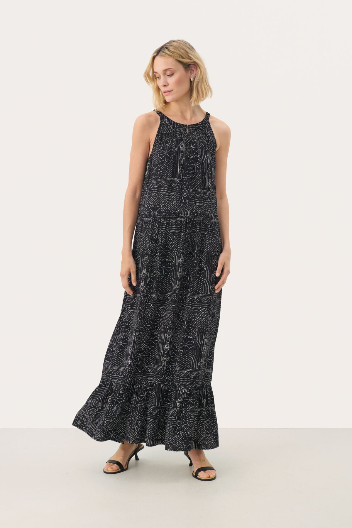 TheonaPW DR Black dot print - 30309914