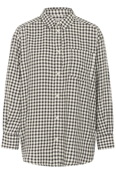 SameaPW SH Dark Navy Mini Check - 30309954 Thumbnail