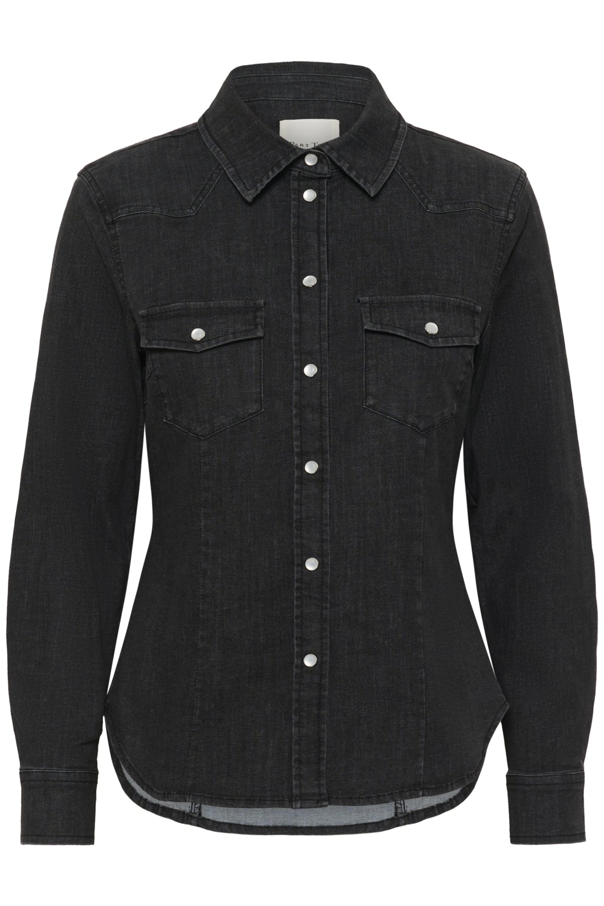 SanillaPW SH Washed Black Denim - 30309965