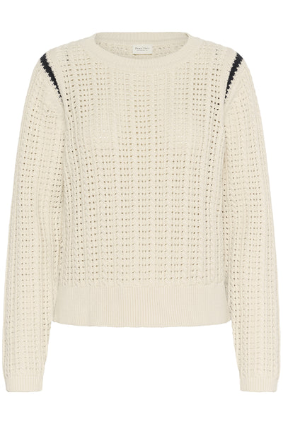 SeleniaPW PU Whitecap Gray/Dark Navy Stitch - 30309982 Thumbnail