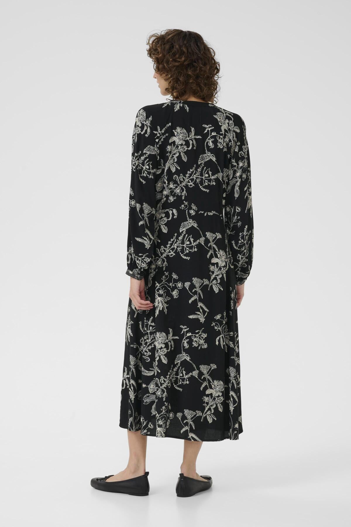 SiciliaPW DR Black Botanical Print - 30310009