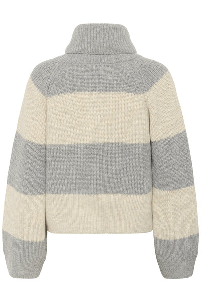 SimraPW PU French Oak/Grey Mel. Block Str - 30310027 Thumbnail