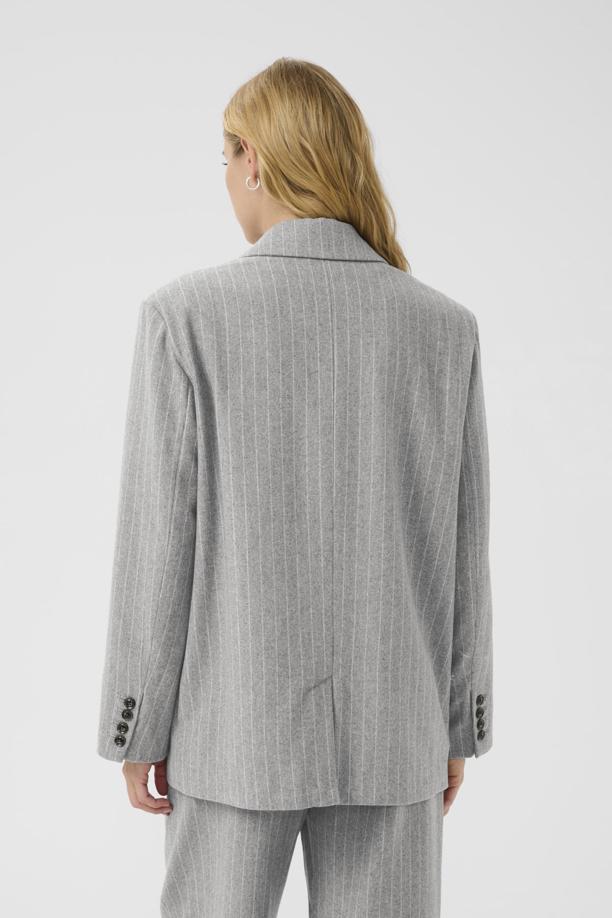 SomayaPW BZ Medium Grey Pinstripe - 30310042