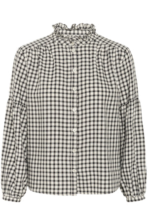 SamillaPW SH Dark Navy Mini Check - 30310087