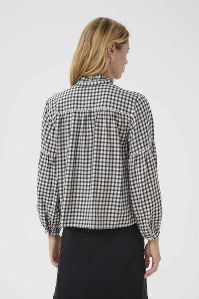 SamillaPW SH Dark Navy Mini Check - 30310087 Thumbnail