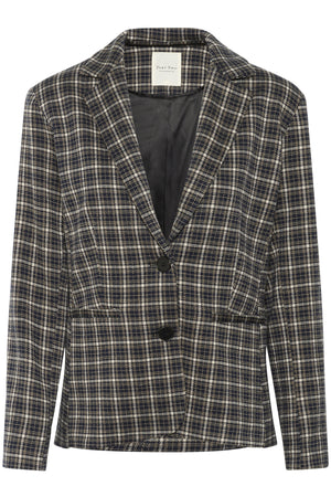 VinekePW BZ Dark Navy Check - 30310095