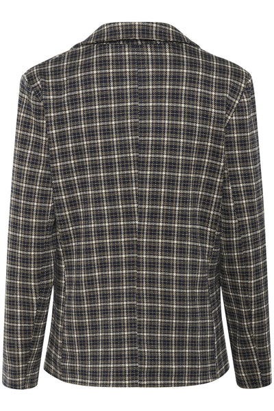 VinekePW BZ Dark Navy Check - 30310095 Thumbnail