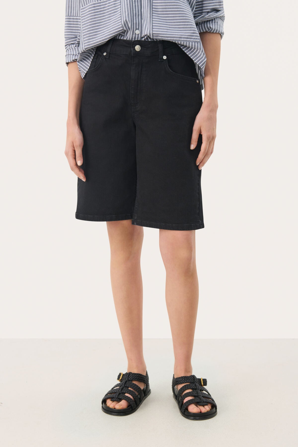 RafaellaPW SHO Washed Black Denim - 30310109