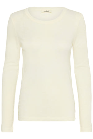 SLFauna Crew Neck Tee Whisper White - 30407902