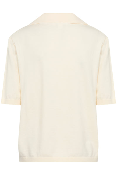SLSpina Polo Pullover SS Whisper White - 30408051 Thumbnail