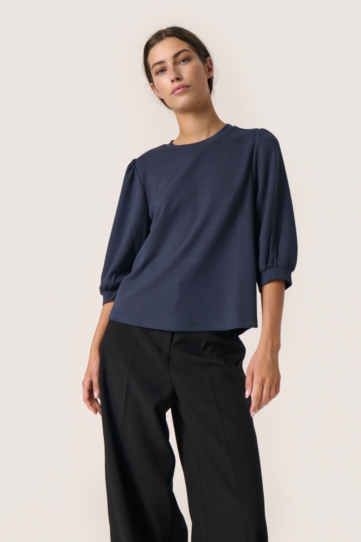 SLIeste Sweatshirt 3/4 INDIA INK - 30408079