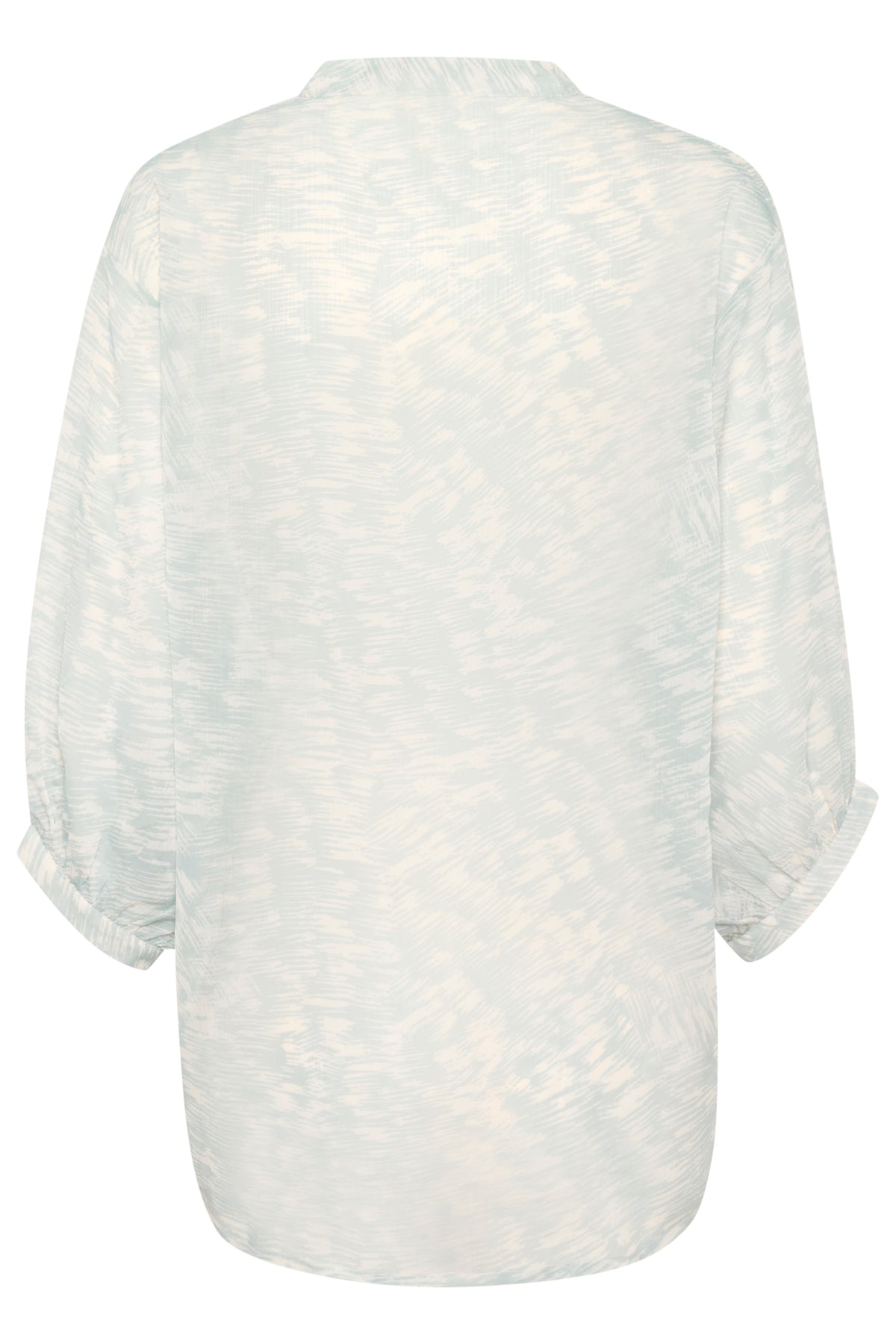 SLMarta Amily Blouse 3/4 Silver Blue Stroke Print
