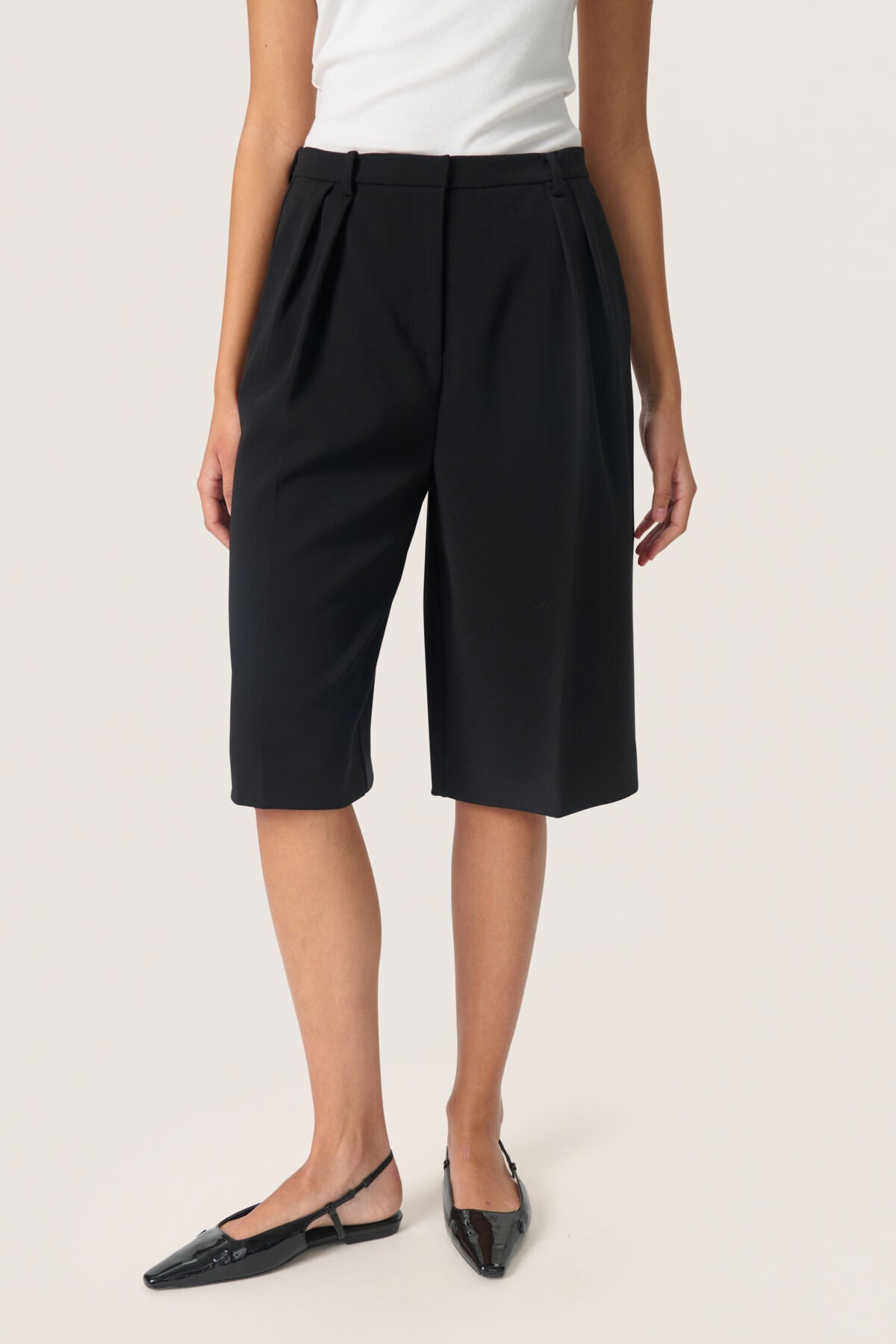 SLMalika Shorts Black - 30408121