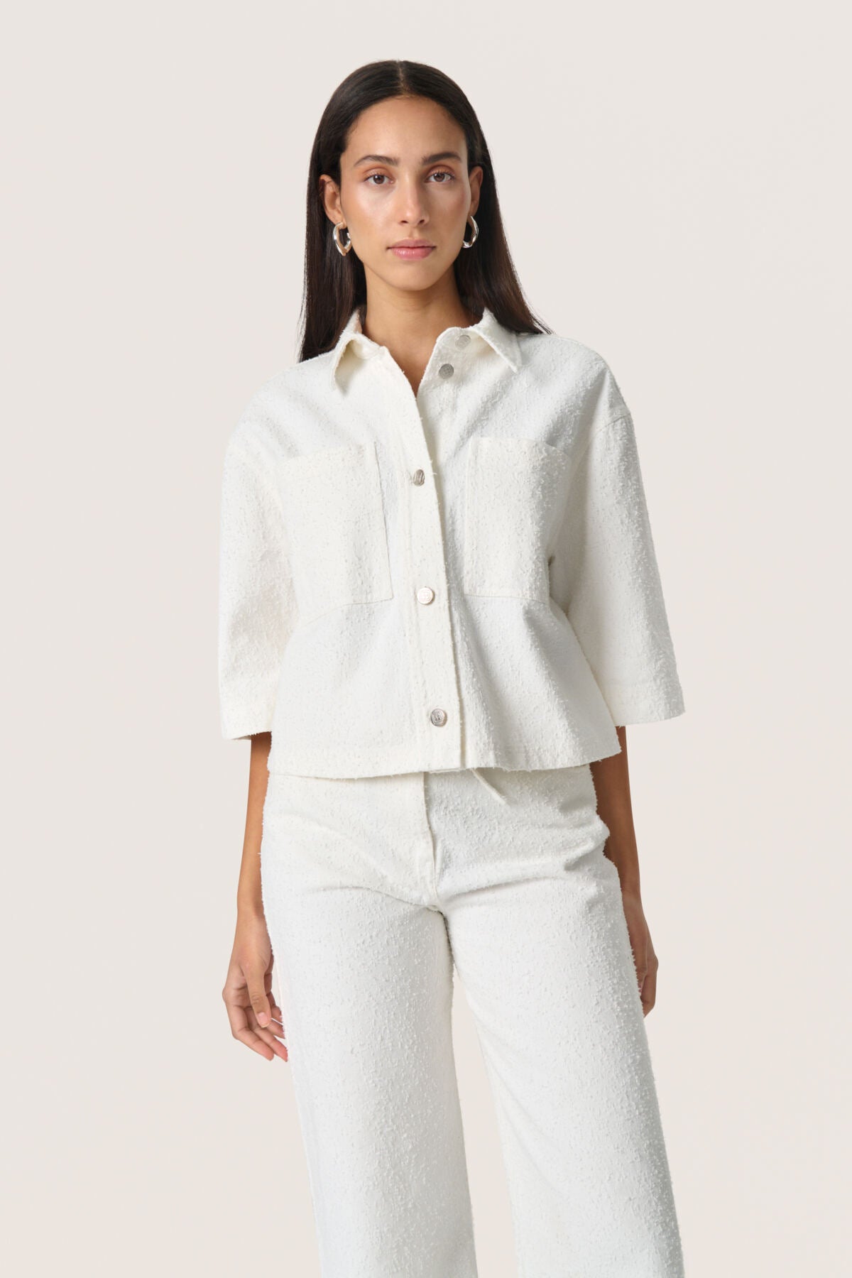 SLVelma Overshirt Broken White - 30408131
