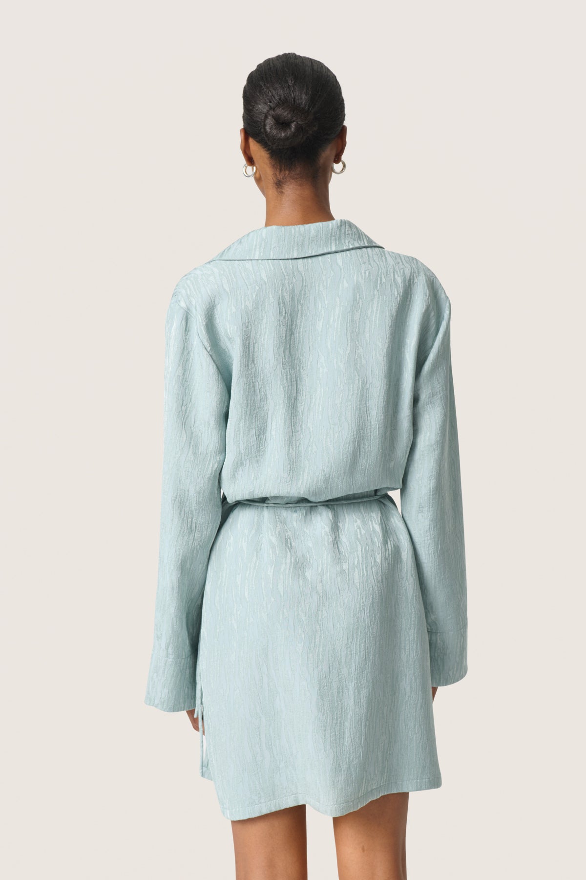 SLNera Dress Silver Blue - 30408136