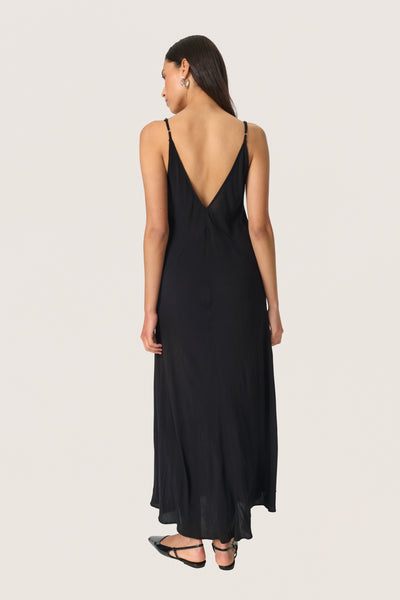 SLElonor Strap Dress Black Thumbnail