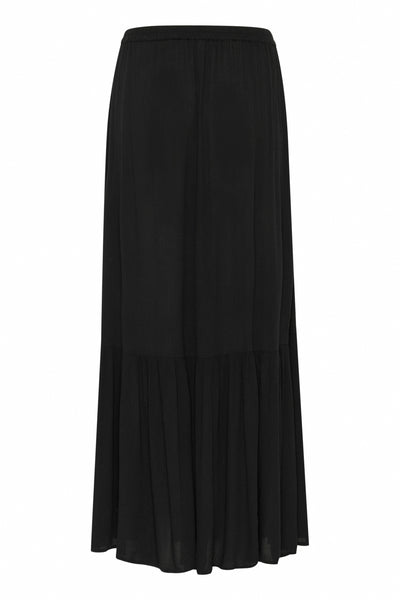 SLElonor Maxi Skirt Black - 30408208 Thumbnail
