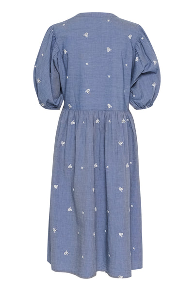 SLElly Josie Dress Medium Blue Denim - 30408247 Thumbnail