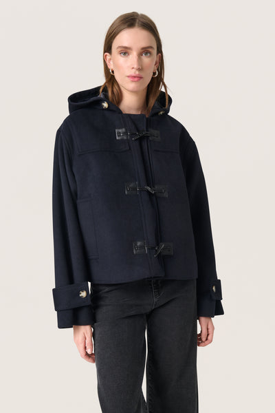 SLMafalda Duffel Jacket Sky Captain - 30408263 Thumbnail