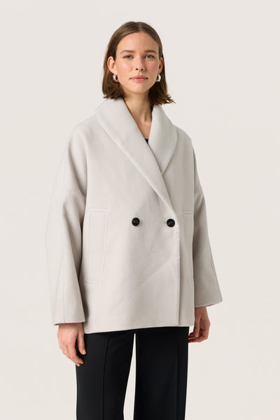 SLRubie Peacoat Ancient Scroll - 30408269 Thumbnail