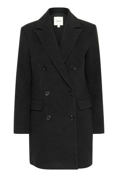 SLRubie Blazer Coat Black - 30408270 Thumbnail