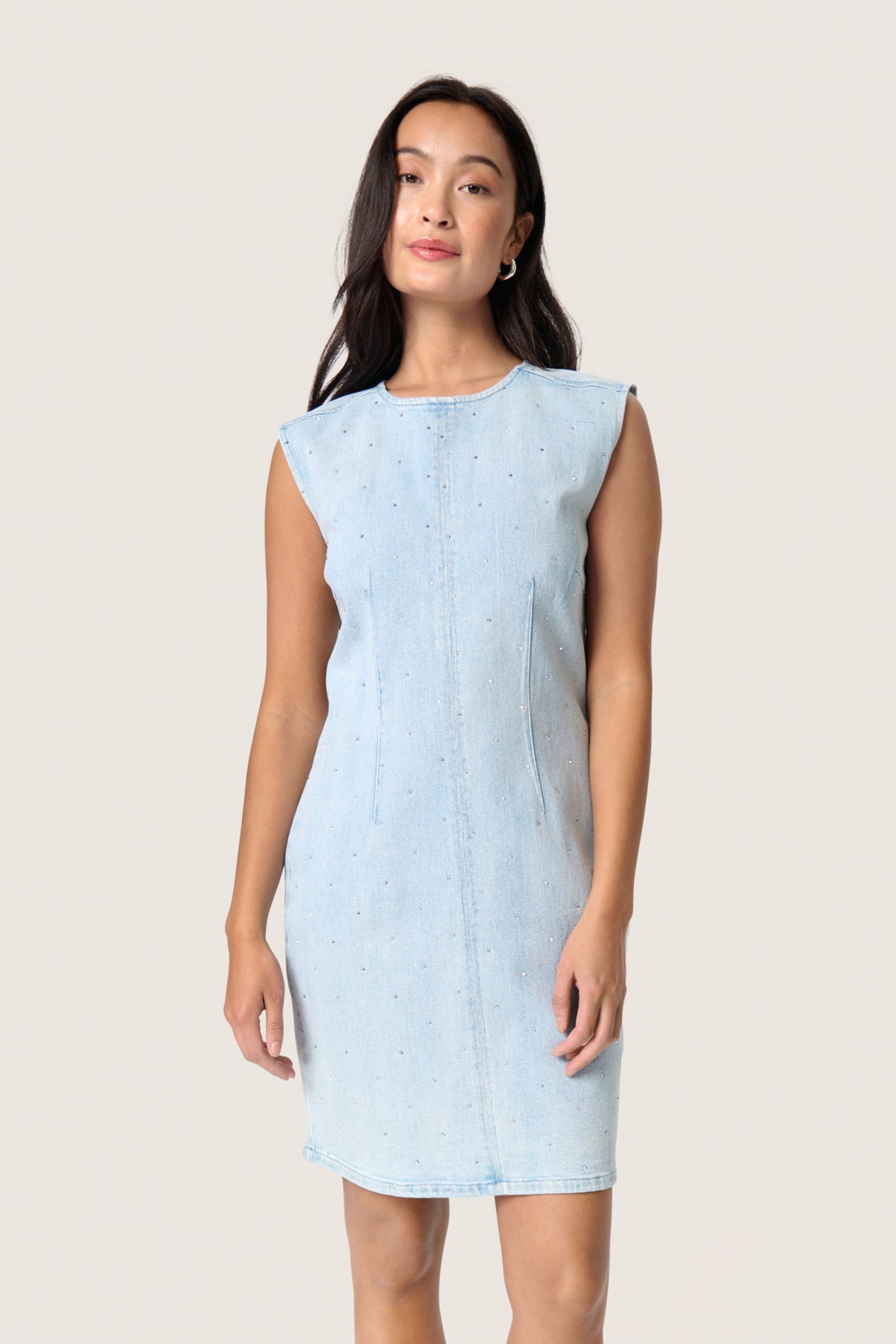 SLRomy Dress Medium Blue Denim - 30408281