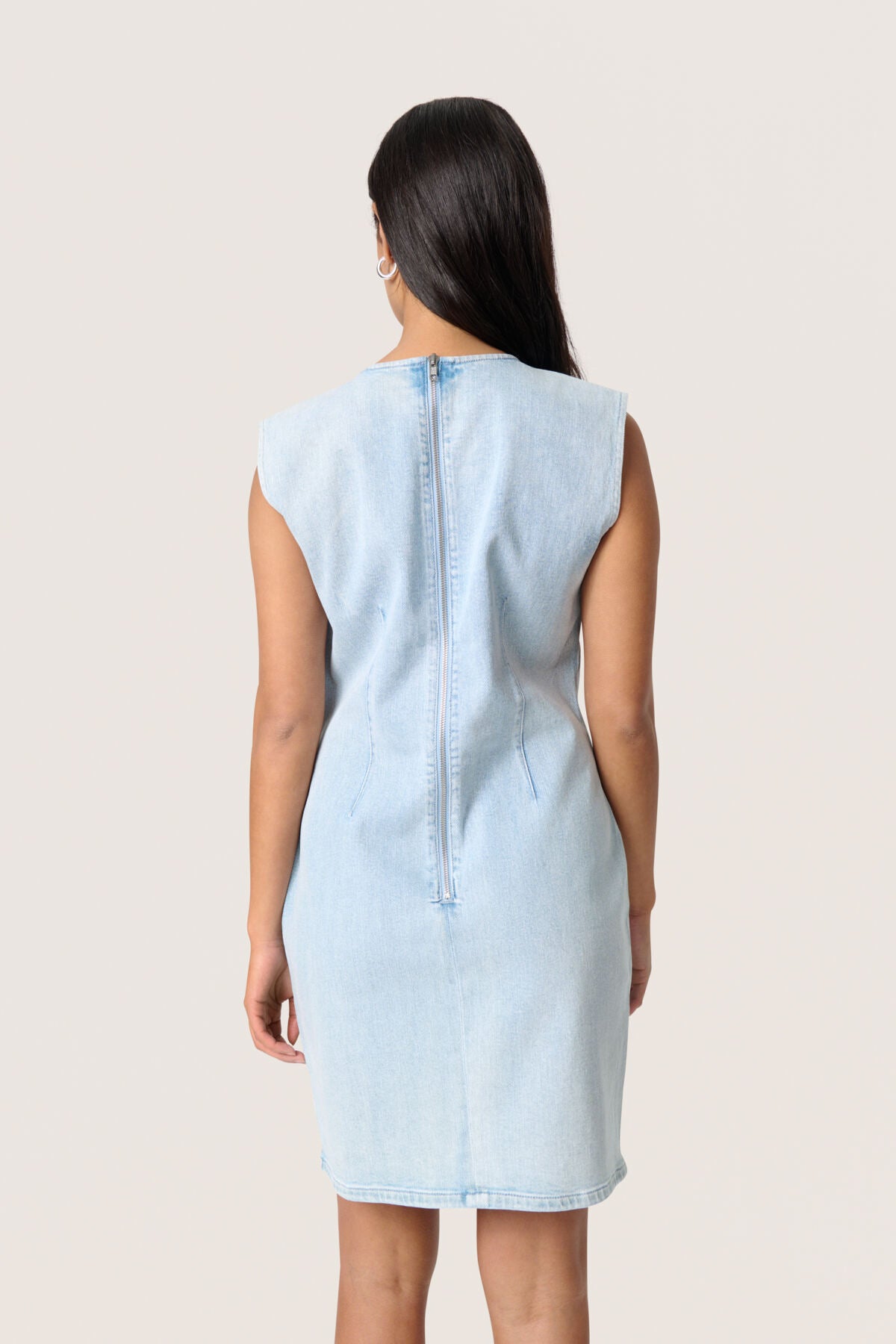 SLRomy Dress Medium Blue Denim - 30408281