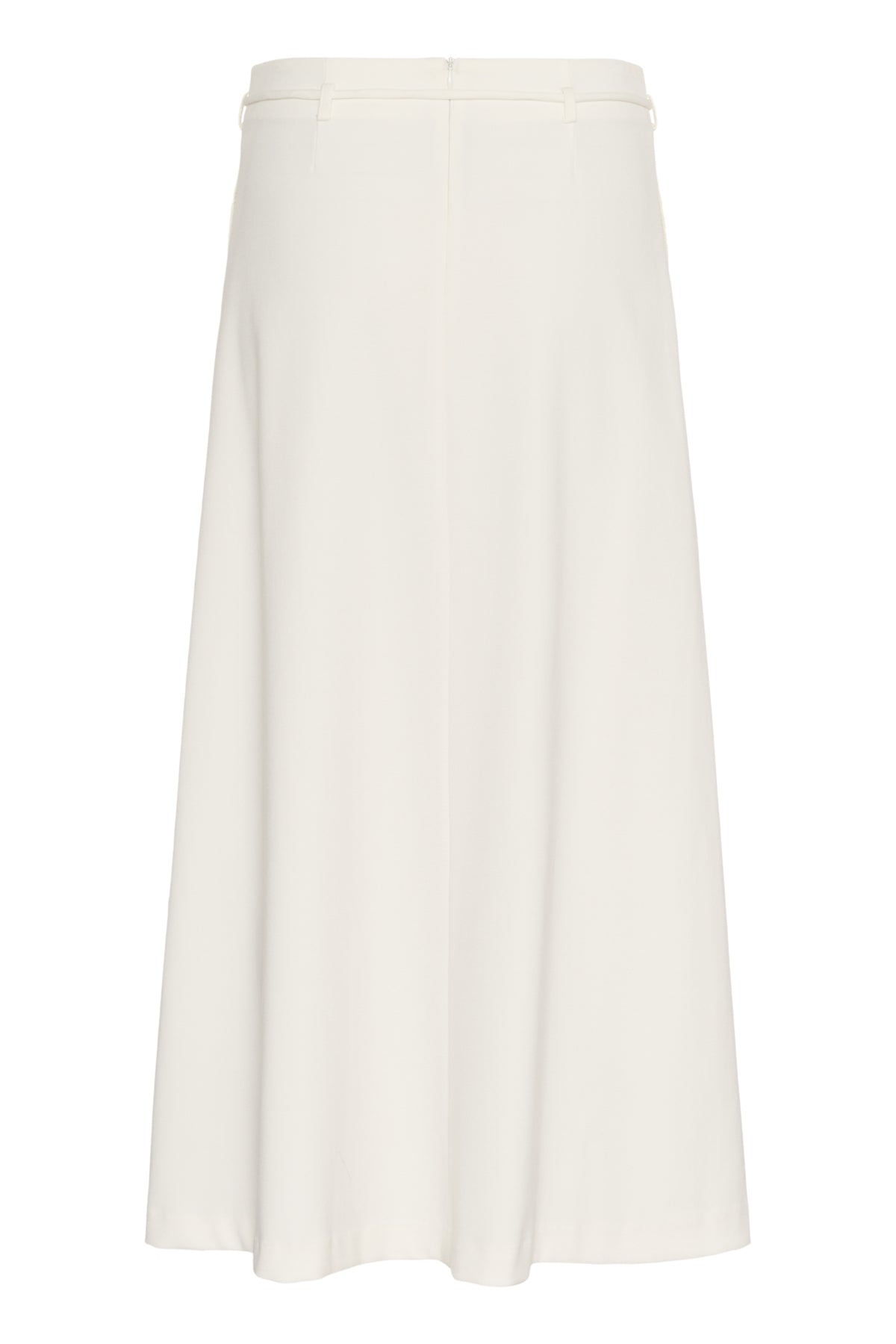 SLMalika Midi Skirt Broken White - 30408325