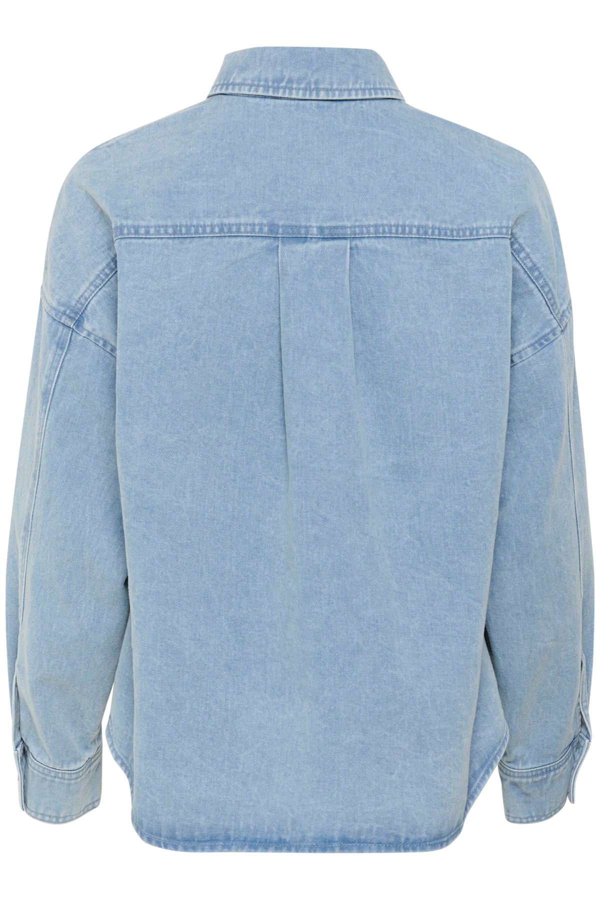 SLAnnabeth Regular Overshirt Light Blue Denim - 30408356