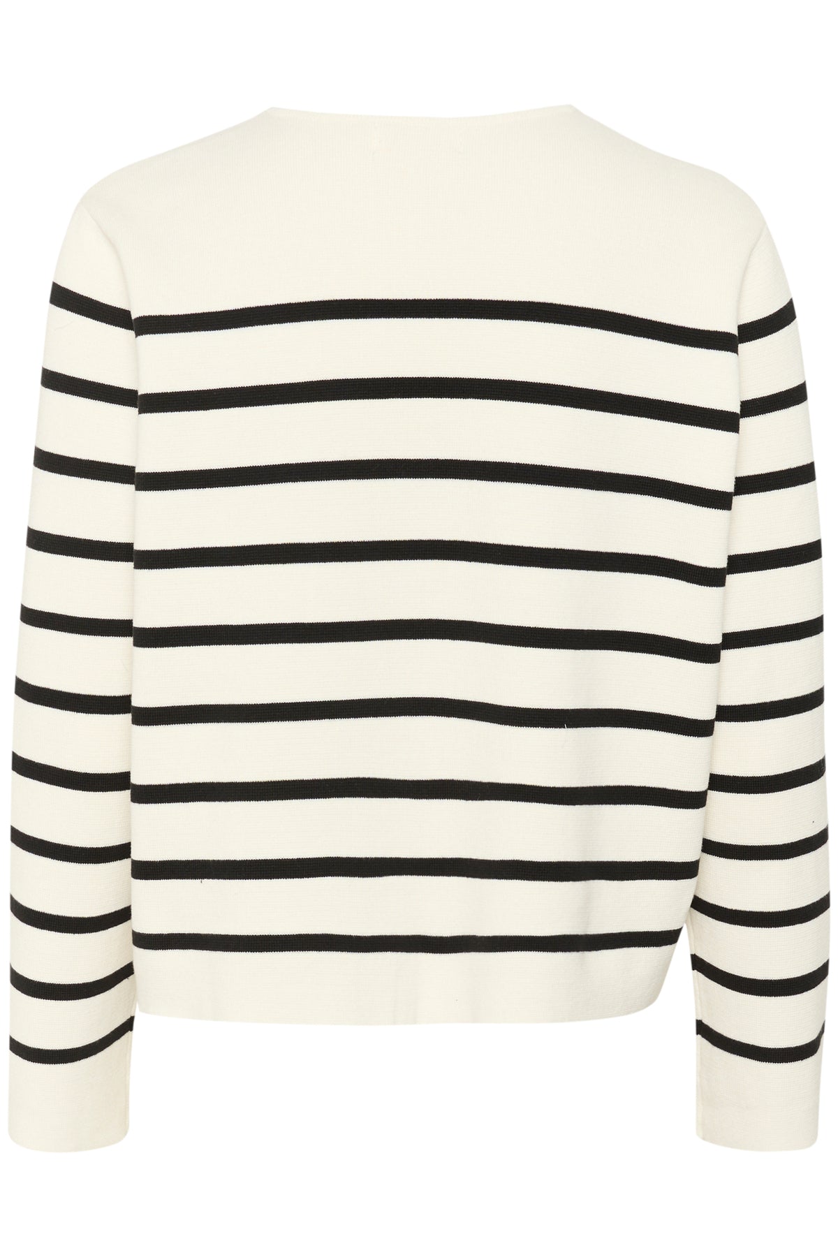 SLHaven Cardigan White w Black Stripes - 30408395