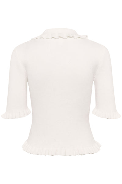 SLLidya Cardigan Broken White - 30408396 Thumbnail