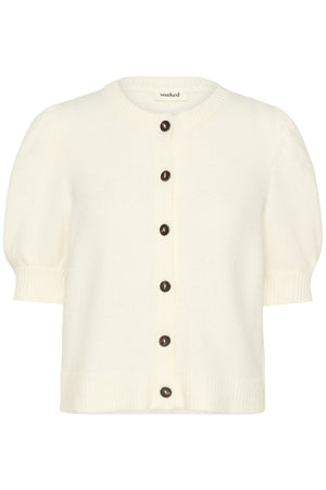 SLAmani Cardigan SS Broken White - 30408397