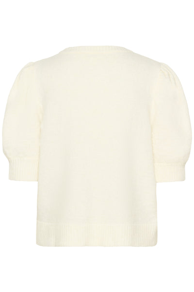 SLAmani Cardigan SS Broken White - 30408397 Thumbnail