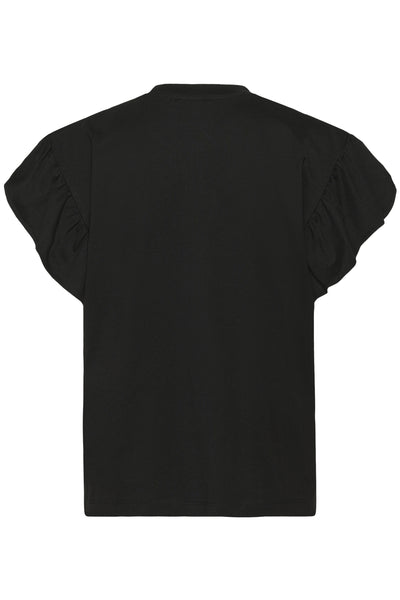 SLJina Flary Tee Black - 30408418 Thumbnail