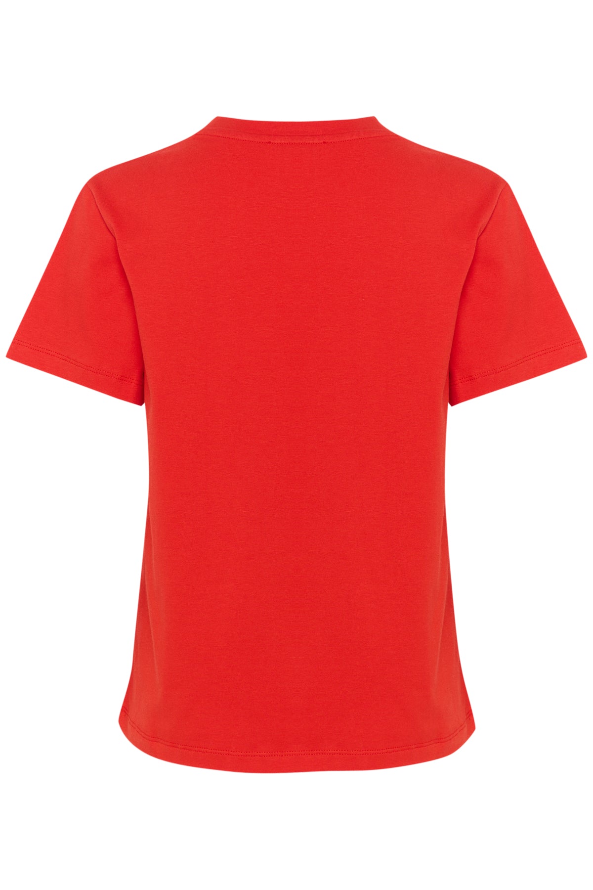 SLJina Crew-neck Tee Goji Berry - 30408419
