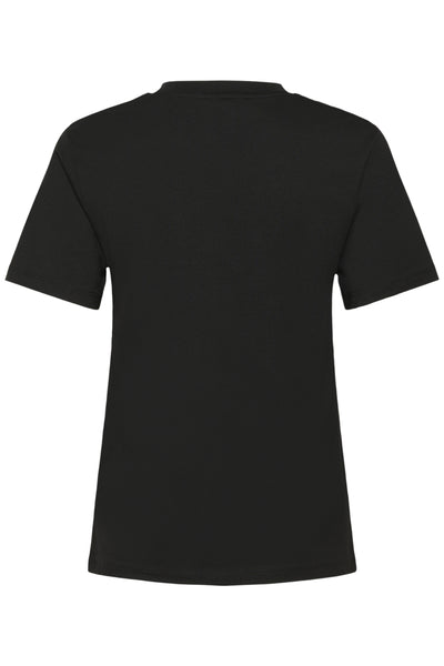 SLJina Crew-neck Tee Black - 30408419 Thumbnail