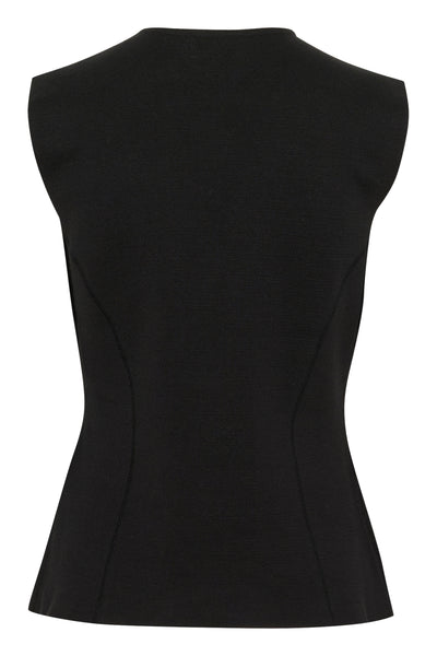 SLHaven Waistcoat Black Thumbnail